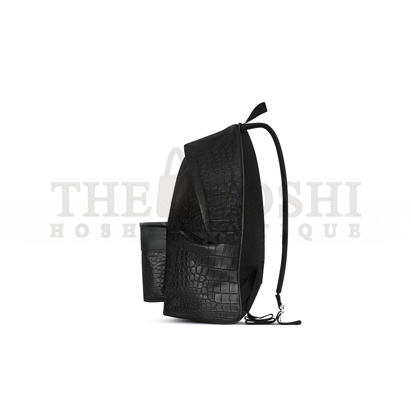 Y51 CITY BACKPACK IN CROCODILE-EMBOSSED LEATHER 534967DZE2F1000 (41*31*22cm) Master Quality